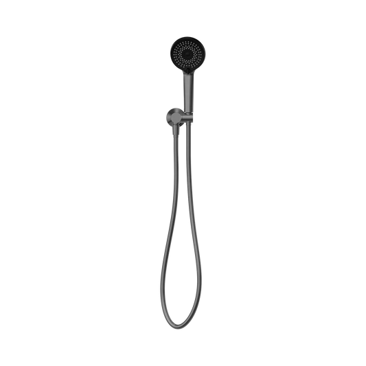 Project Round Shower On Bracket 4 Star Rating Gun Metal