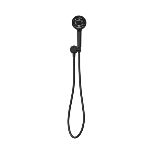 Project Round Shower On Bracket 4 Star Rating Matte Black
