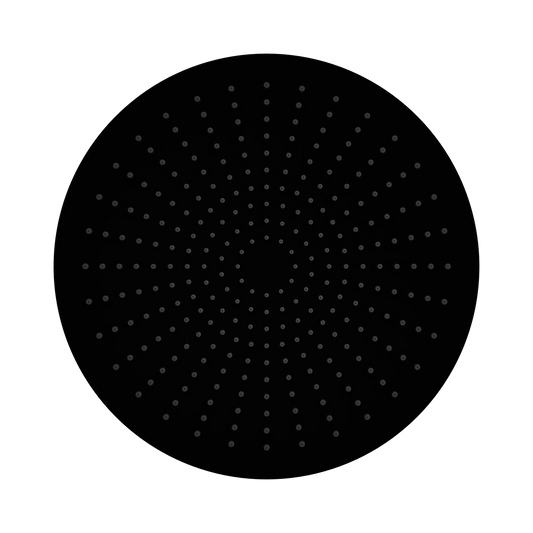 Opal 250mm Shower Head Matte Black