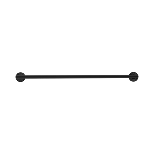 York Double Towel Rail 600mm Matte Black