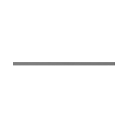 Pearl Single Towel Rail 800mm Gun Metal