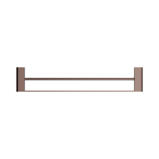 Bianca Double Towel Rail 600mm Brushed Bronze