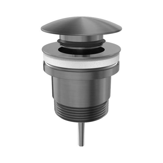 Universal Pop Up Waste Gun Metal