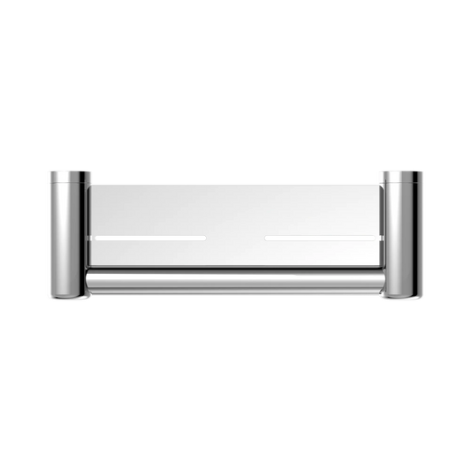 Mecca Care 25mm Grab Rail With Shelf 300mm Chrome