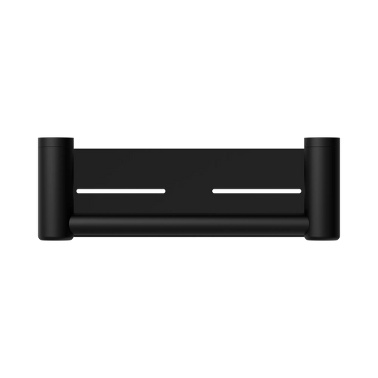 Mecca Care 25mm Grab Rail With Shelf 300mm Matte Black