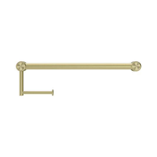 Mecca Care 25mm Toilet Roll Rail 450mm Brushed Gold