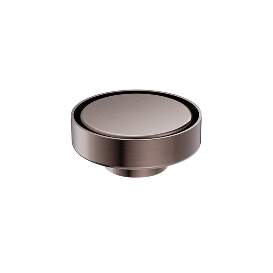 100mm Round Tile Insert Floor Waste 50mm Outlet Brushed Bronze