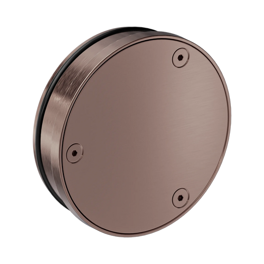 316L Stainless Round Clear Out 100mm Outlet Brushed Bronze