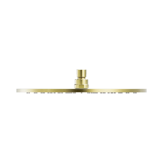 Nero 300mm Round Shower Head Brushed Gold