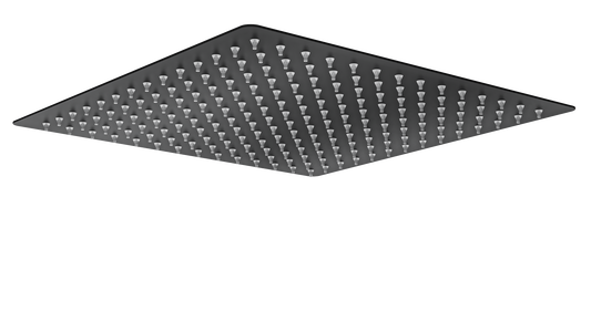 Ocean 300mm Square Shower Head - Matte Black