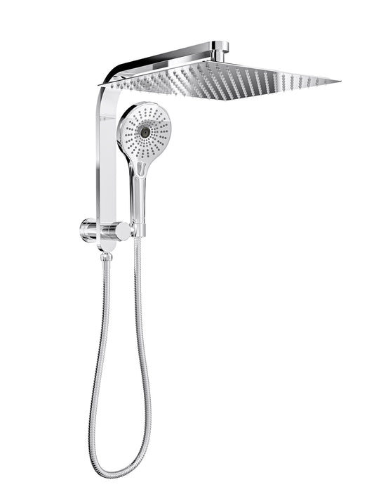 Oceanjet Short Shower Combination with 300mm Square Head - Chrome