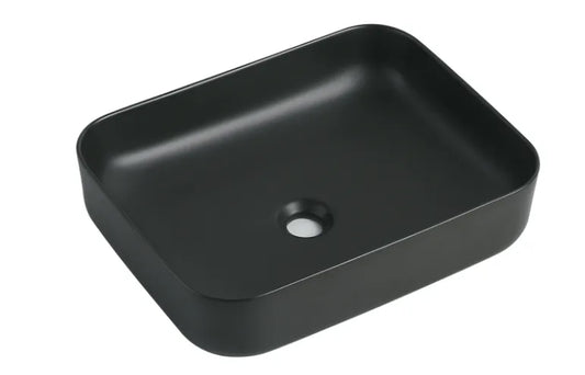 505mmx395mm Above Counter Basin - Matte Black