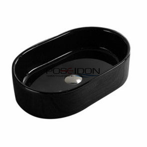 565mmx360mm Above Counter Basin - Gloss Black