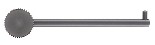 Mica Fluted Toilet Paper Holder - Gunmetal
