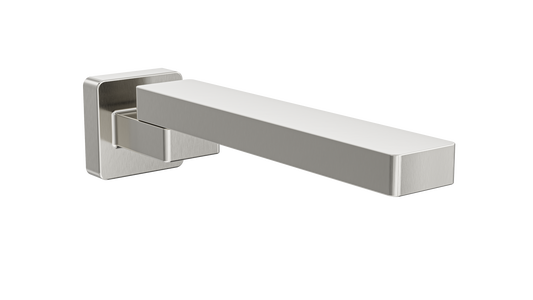Quadra Swivel Wall Bath Spout - Brushed Nickel