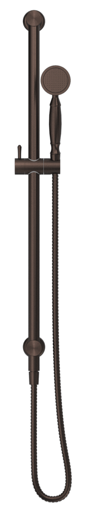 Mica Heritage Handshower on Rail - Dusk Bronze