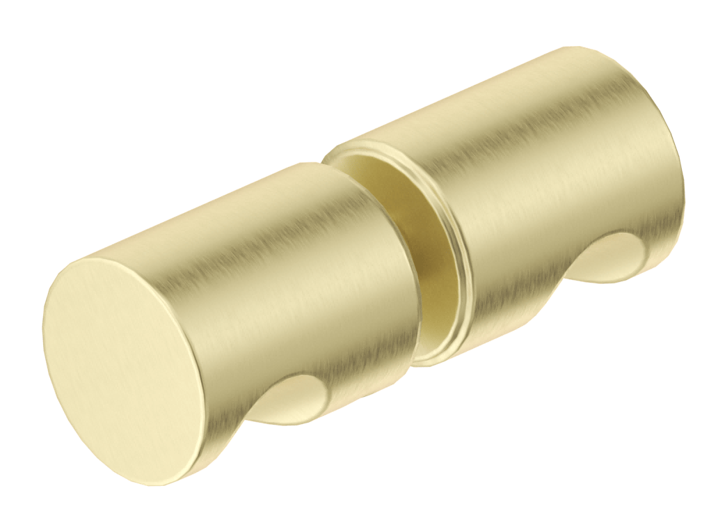 Round Shower Door Knob - FRENCH GOLD