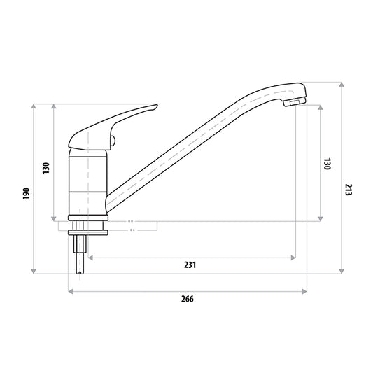 Renovator Sink Mixer - Chrome