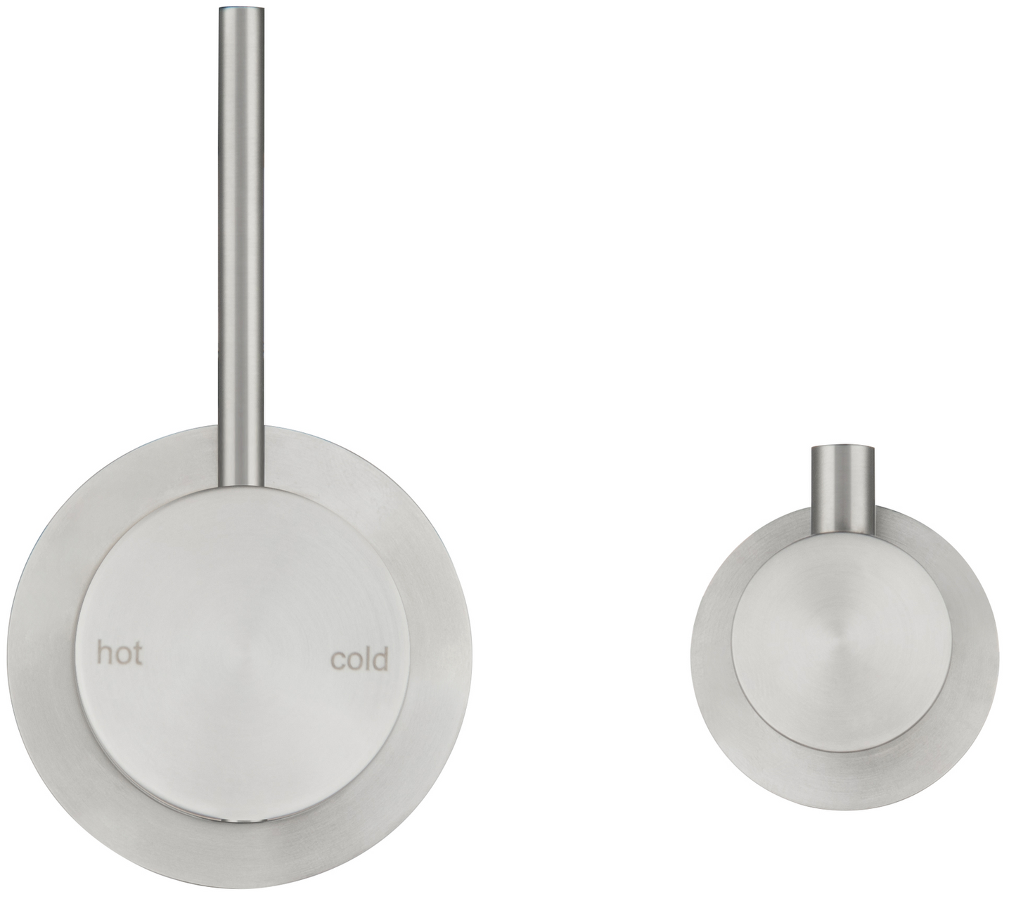 Mica Shower Mixer Diverter - UPSW- TRIM KIT - Brushed Nickel