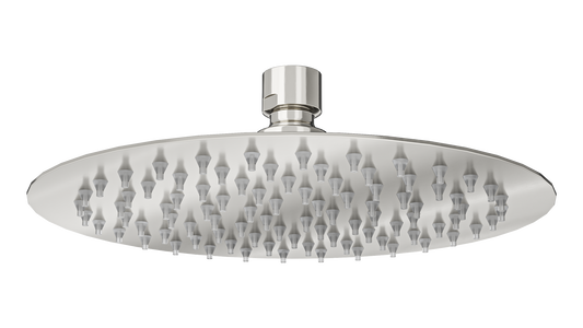 Soul Eco 200mm Round Shower Head - Brushed Nickel