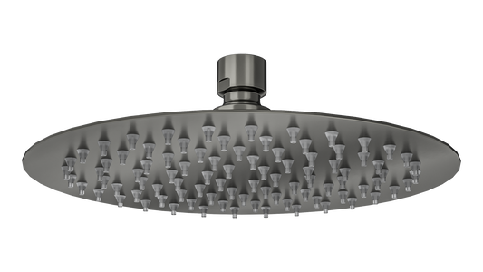 Soul Eco 200mm Round Shower Head - Gunmetal