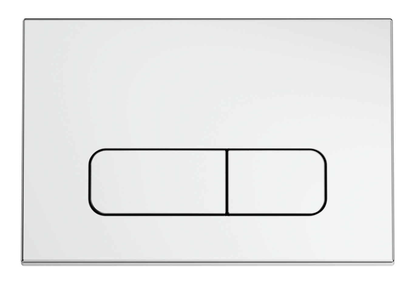 Toilet Mechanism - Square - Chrome