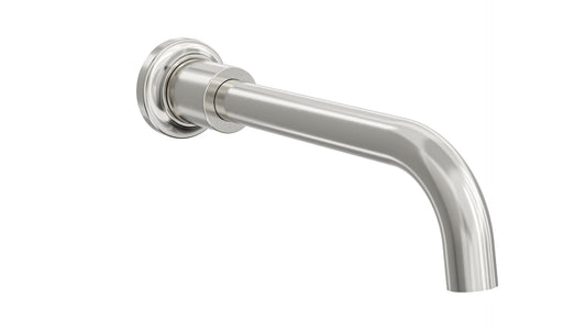 Tre Wall Mount Bath Spout - Brushed Nickel