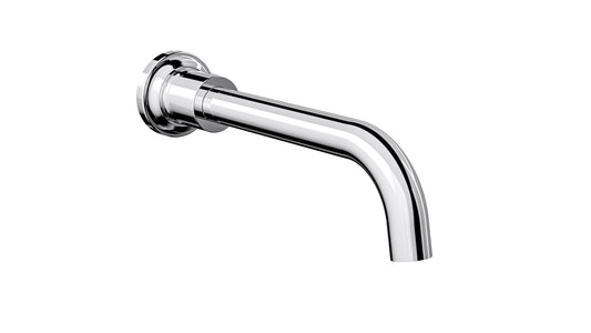 Tre Wall Mount Bath Spout - Chrome