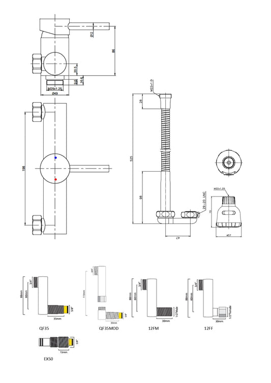 Cobra Mixer With Flexible Spout