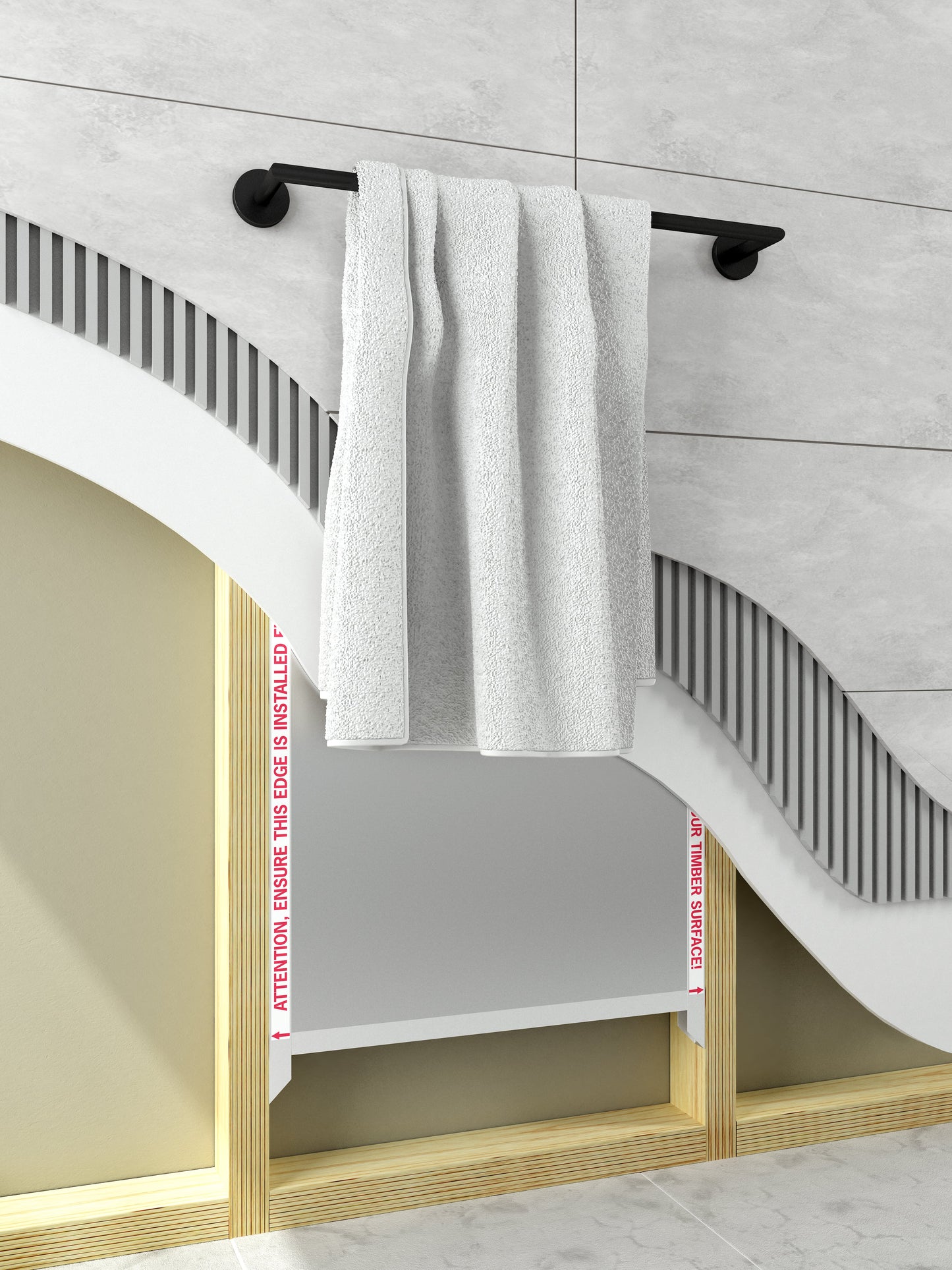 405x1150mm Thermorad In-Wall Heating System