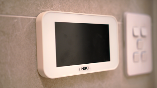 Konnect 5.1in Dual Thermostat - Matte White