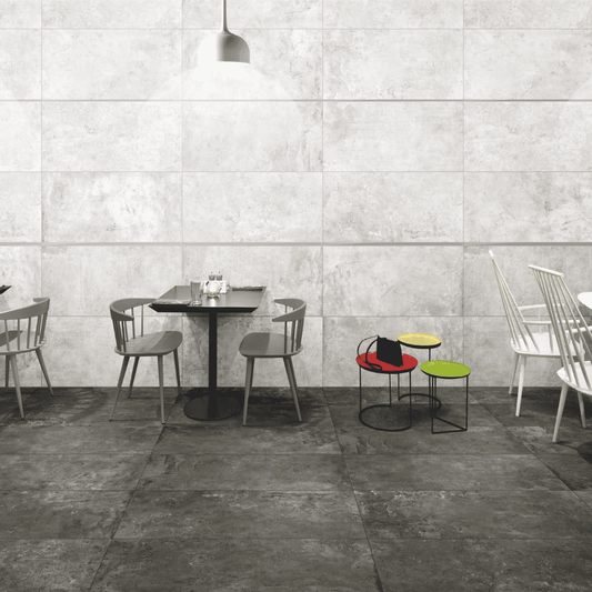 FIND SERIES - LIGHT GREY FELLTEC Finish - 600X600 | 1.44 SQM / 4 PCS PER BOX