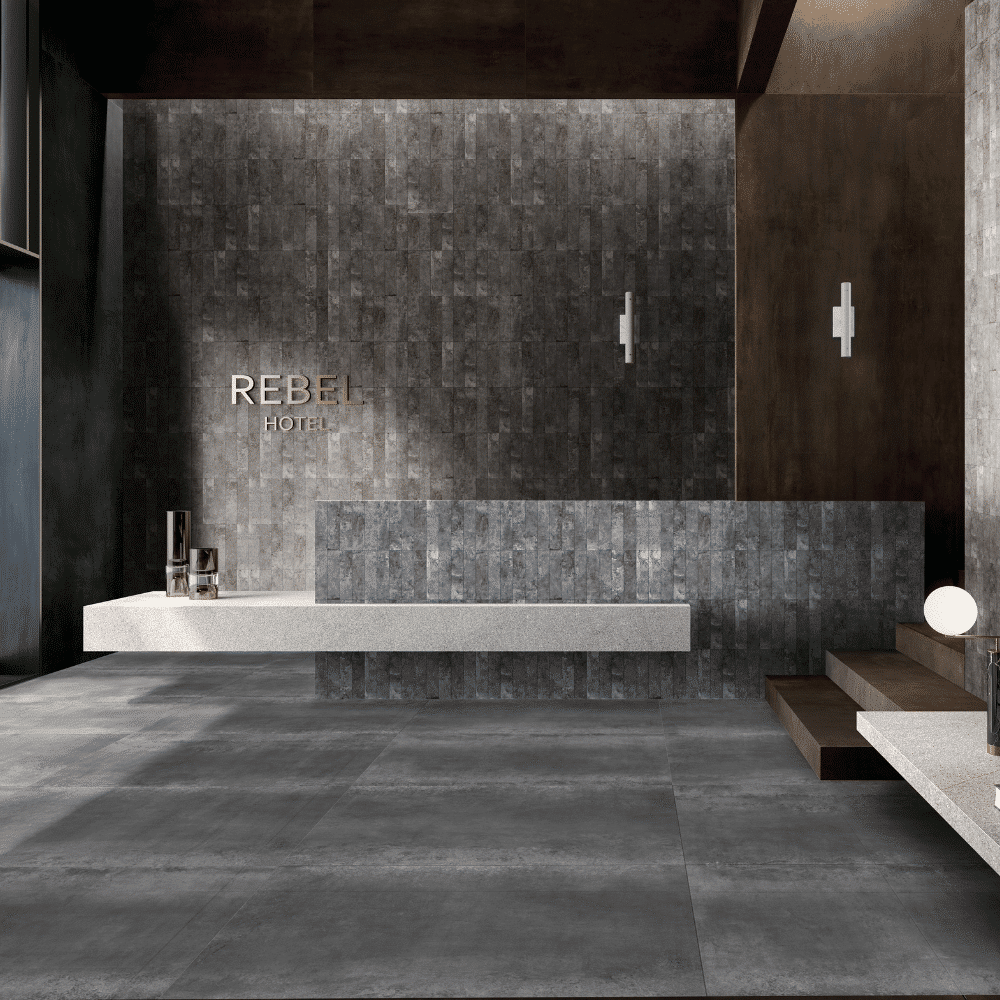 FIND SERIES - MEDIUM GREY HONED Finish - 600X1200 | 1.44 SQM / 2 PCS PER BOX