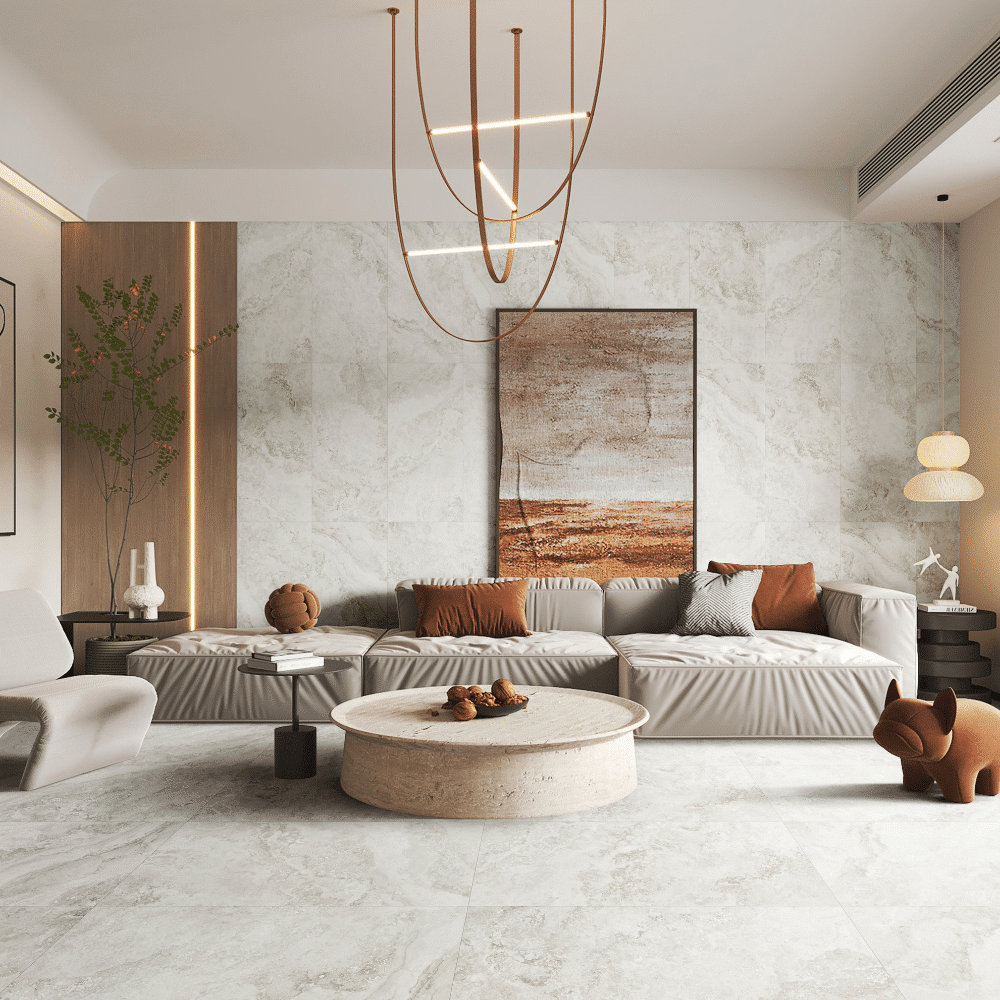 MISTERY SERIES - LIGHT GREY FELLTEC Finish - 300x600 | 1.44 SQM / 8 PCS PER BOX
