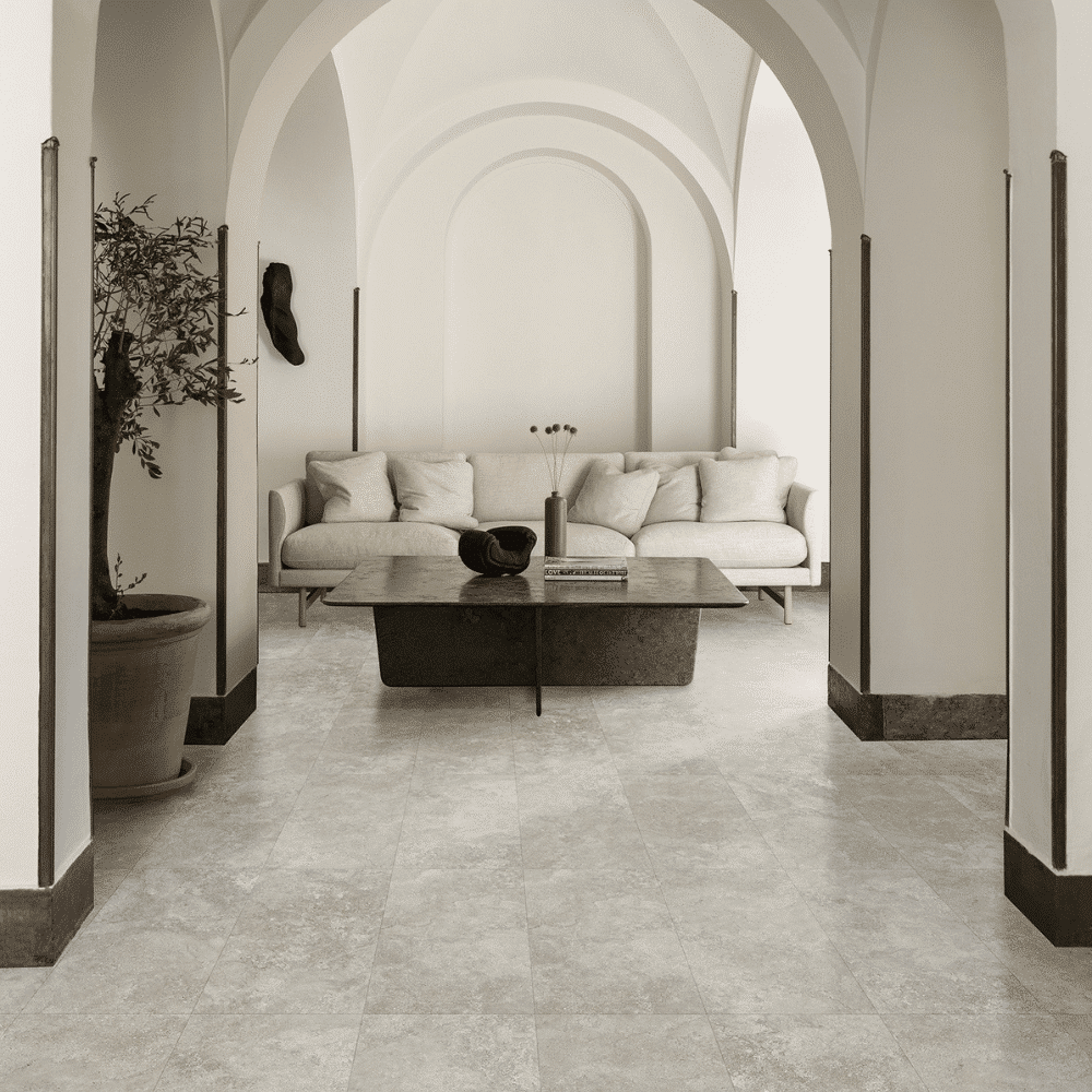TRAV CROSS CUT - LIGHT GREY - 3D DEEP INK - 600X600 | 1.44 SQM / 4 PCS PER BOX