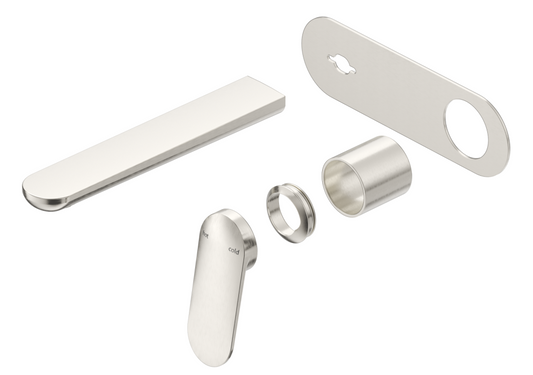 Lantra Wall-Spout Combo - 1P - TRIM KIT - Brushed Nicke