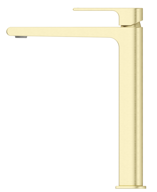 Beki TALL Basin Mixer - French Gold