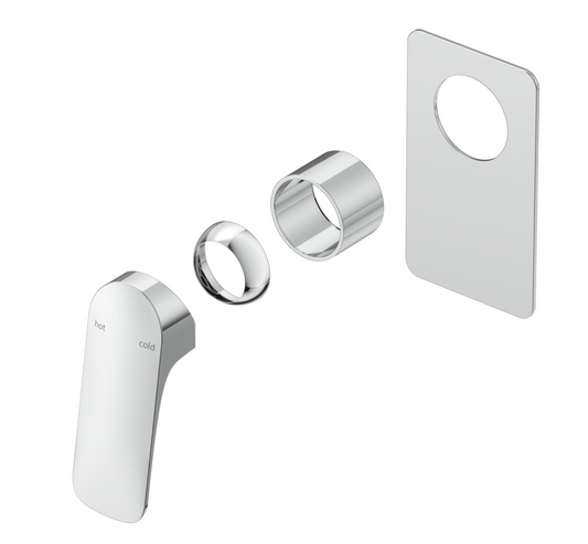 Kaza Shower Mixer - TRIM KIT - Chrome