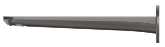 Lantra Bath Spout - 220mm - Gunmetal