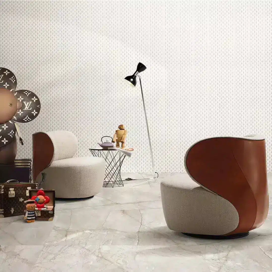 VUTTON MOSAICS - WHITE MATT Finish - 275.2x275.2 | SOLD PER SHEET - 15 SHEETS / 1.1364SQM PER BOX
