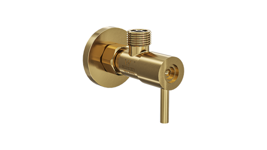 Zarah Easy Turn Cistern Tap - Brushed Brass