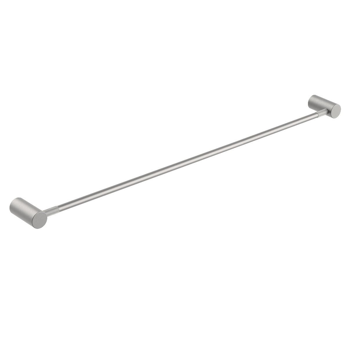 CADDENCE Brushed Nickel Single Towel Rail - 800mm