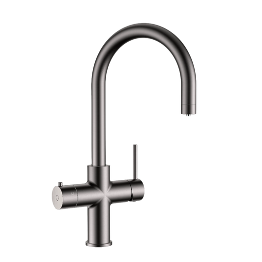 Alia 4-in-1 Instant Boiling and Chilled Filtered Water Tap - Gunmetal Grey