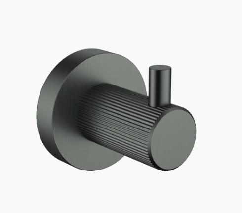 Linie Robe Hook In Gun Metal