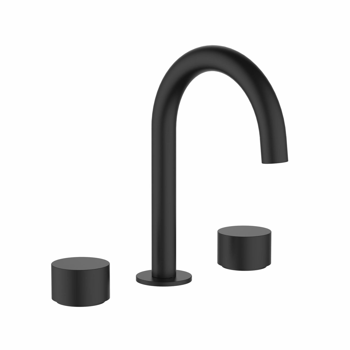 Tana 1/4 turn C/D Basin Set - Matt Black