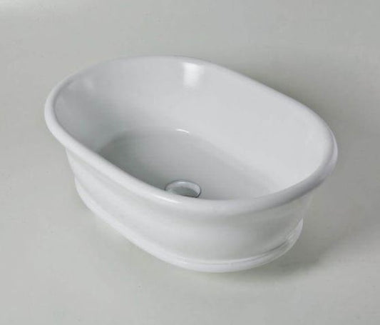 Cambridge 54x39 TitanCast Basin - Satin Silk White