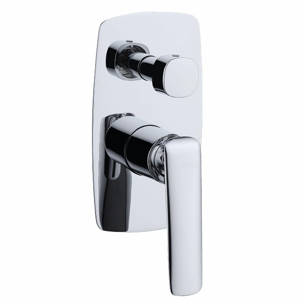 Bellino Chrome Wall Mixer Diverter