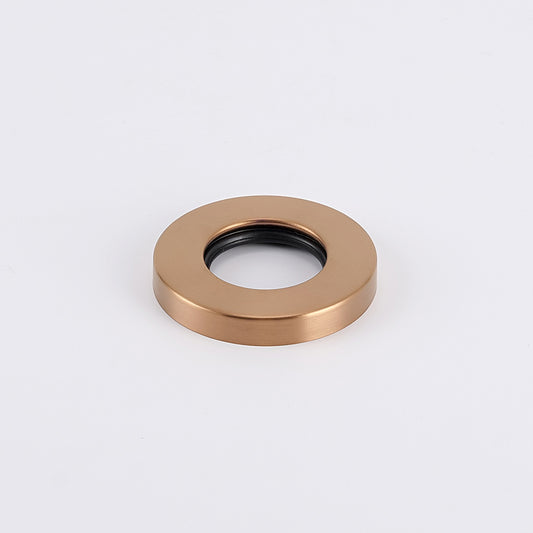 Radiant Brushed Copper Nickel Vertical towel rail (round & flat) Cover Plate