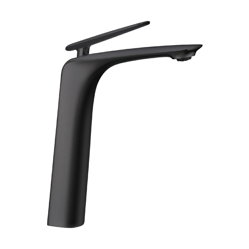 Bellino Brushed Yellow Gold Tall Basin Mixer