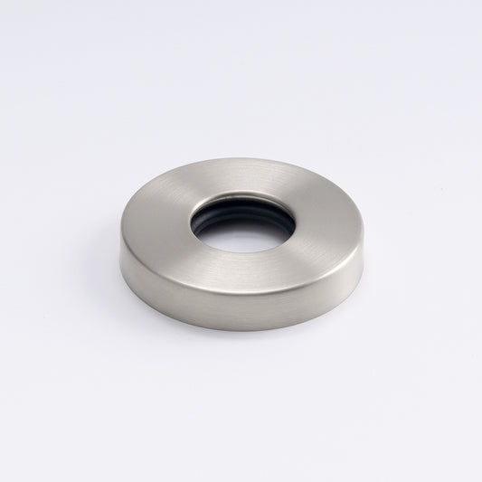 Radiant Brushed Satin Vertical towel rail (round & flat) Cover Plate